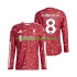 Camiseta de Fútbol Liverpool Dominik Szoboszlai 8 Hombre Casa 2026-2027 Manga Larga