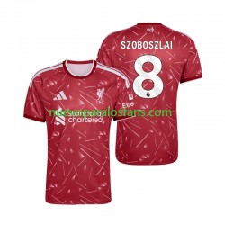 Camiseta de Fútbol Liverpool Dominik Szoboszlai 8 Hombre Casa 2026-2027 Manga Corta