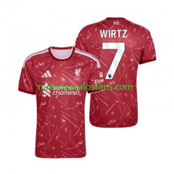 Camiseta de Fútbol Liverpool Florian Wirtz 7 Hombre Casa 2026-2027 Manga Corta