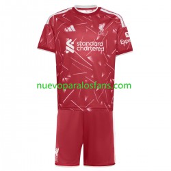 Camiseta de Fútbol Liverpool Niño Casa 2026-2027 Manga Corta