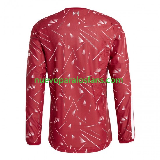 Camiseta de Fútbol Liverpool Hombre Casa 2026-2027 Manga Larga