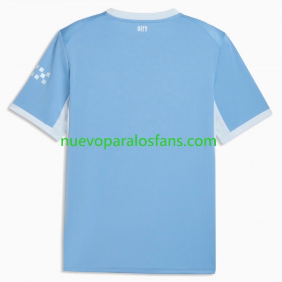 Camiseta de Fútbol Manchester City Hombre Casa 2026-2027 Manga Corta