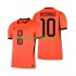 Camiseta de Fútbol Países Bajos Memphis Depay 10 Hombre Casa Copa Mundial 2026 Manga Corta
