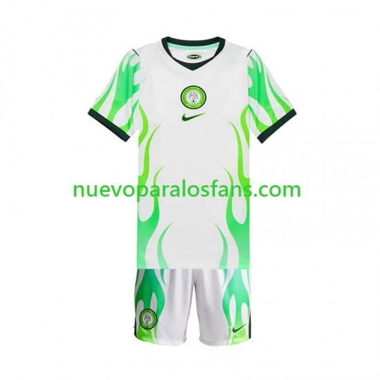 Camiseta de Fútbol Nigeria Niño Exterior 2026 Manga Corta