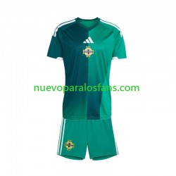 Camiseta de Fútbol Irlanda Del Norte Niño Casa 2026 Manga Corta