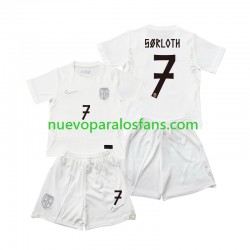 Camiseta de Fútbol Noruega Alexander Sorloth 7 Niño Tercera Copa Mundial 2026 Manga Corta