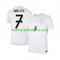 Camiseta de Fútbol Noruega Alexander Sorloth 7 Hombre Tercera Copa Mundial 2026 Manga Corta