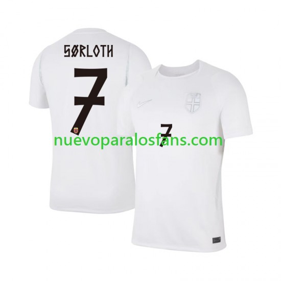Camiseta de Fútbol Noruega Alexander Sorloth 7 Hombre Tercera Copa Mundial 2026 Manga Corta