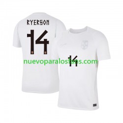 Camiseta de Fútbol Noruega Julian Ryerson 14 Hombre Tercera Copa Mundial 2026 Manga Corta