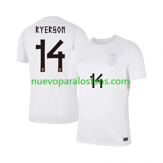 Camiseta de Fútbol Noruega Julian Ryerson 14 Hombre Tercera Copa Mundial 2026 Manga Corta