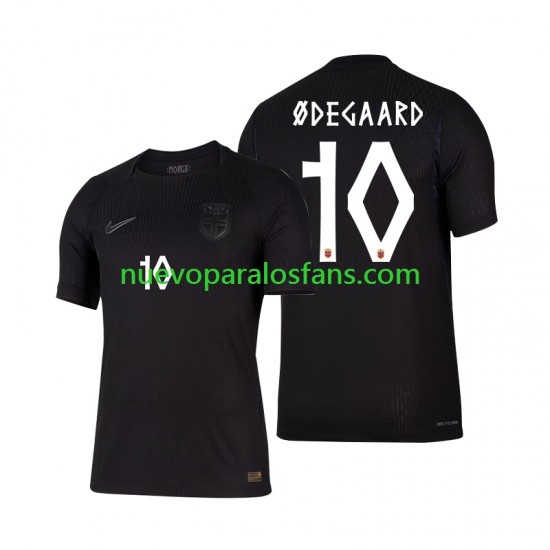 Camiseta de Fútbol Noruega Martin Odegaard 10 Hombre Exterior Copa Mundial 2026 Manga Corta