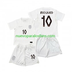 Camiseta de Fútbol Noruega Martin Odegaard 10 Niño Tercera Copa Mundial 2026 Manga Corta