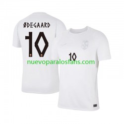 Camiseta de Fútbol Noruega Martin Odegaard 10 Hombre Tercera Copa Mundial 2026 Manga Corta
