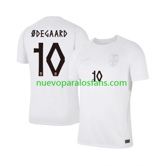 Camiseta de Fútbol Noruega Martin Odegaard 10 Hombre Tercera Copa Mundial 2026 Manga Corta