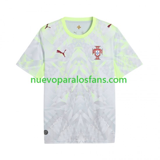 Camiseta de Fútbol Portugal Portero Hombre Exterior Copa Mundial 2026 Manga Corta