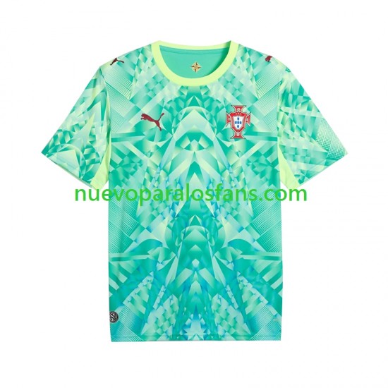Camiseta de Fútbol Portugal Portero Hombre Casa Copa Mundial 2026 Manga Corta