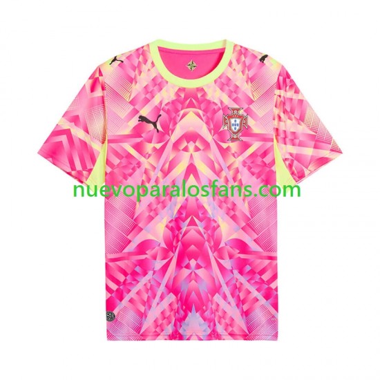 Camiseta de Fútbol Portugal Portero Hombre Tercera Copa Mundial 2026 Manga Corta