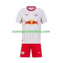 Camiseta de Fútbol RB Leipzig Niño Casa 2026-2027 Manga Corta