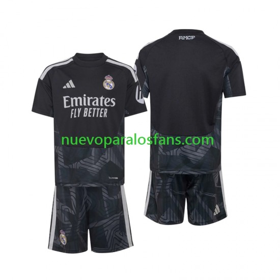 Camiseta de Fútbol Real Madrid Portero Niño Casa 2026-2027 Manga Corta