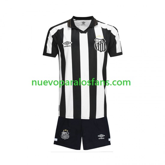 Camiseta de Fútbol Santos FC Niño Exterior 2026-2027 Manga Corta
