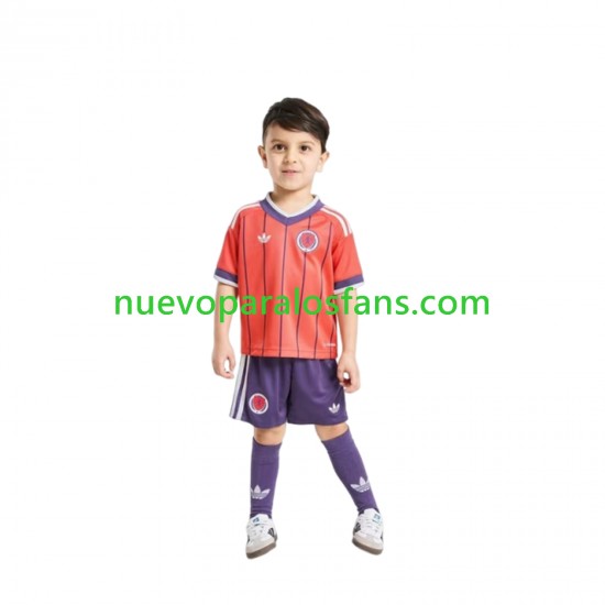Camiseta de Fútbol Escocia Niño Exterior Copa Mundial 2026 Manga Corta