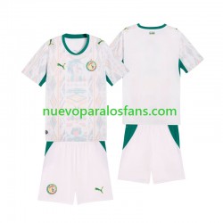 Camiseta de Fútbol Senegal Niño Casa 2026 2027 Manga Corta