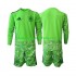 Camiseta de Fútbol Verde España 6th Portero Niño Copa Mundial 2026 Manga Larga