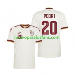Camiseta de Fútbol España Pedri 20 Hombre Exterior Copa Mundial 2026 Manga Corta