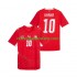 Camiseta de Fútbol Suiza Granit Xhaka 10 Hombre Casa Copa Mundial 2026 Manga Corta