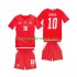 Camiseta de Fútbol Suiza Granit Xhaka 10 Niño Casa Copa Mundial 2026 Manga Corta