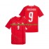 Camiseta de Fútbol Suiza Johan Manzambi 9 Hombre Casa Copa Mundial 2026 Manga Corta