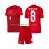 Camiseta de Fútbol Turquía Arda Guler 8 Niño Casa Copa Mundial 2026 Manga Corta