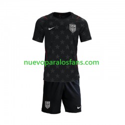 Camiseta de Fútbol Estados Unidos Niño Exterior Copa Mundial 2026 Manga Corta
