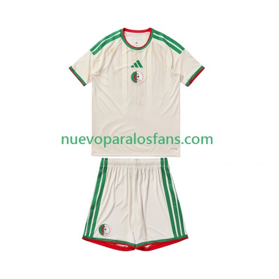 Camiseta de Fútbol Argelia Niño Casa 2026 Manga Corta
