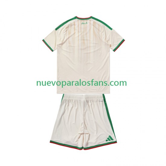 Camiseta de Fútbol Argelia Niño Casa 2026 Manga Corta