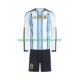 Camiseta de Fútbol Argentina Niño Casa Copa Mundial 2026 Manga Larga