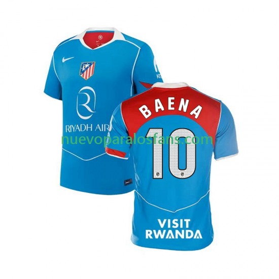 Camiseta de Fútbol Atlético Madrid Alex Baena 10 Hombre Tercera 2025-2026 Manga Corta