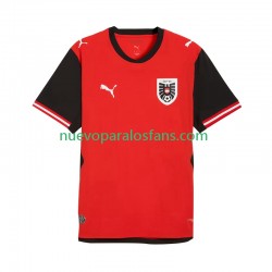 Camiseta de Fútbol Austria Hombre Casa Copa Mundial 2026 Manga Corta