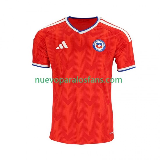 Camiseta de Fútbol Chile Hombre Casa 2026 Manga Corta