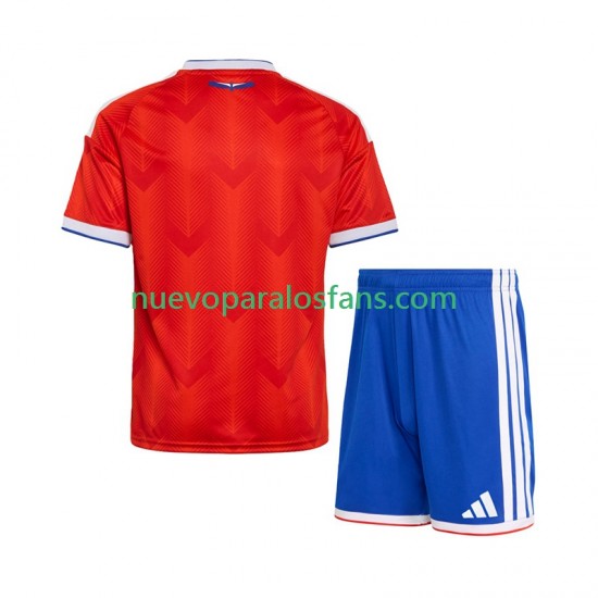Camiseta de Fútbol Chile Niño Casa 2026 Manga Corta