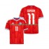 Camiseta de Fútbol Chile Lucas Cepeda 11 Hombre Casa 2026 Manga Corta