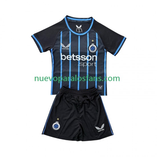 Camiseta de Fútbol Club Brugge Niño Casa 2025-2026 Manga Corta