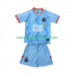 Camiseta de Fútbol Club Brugge Niño Tercera 2025-2026 Manga Corta