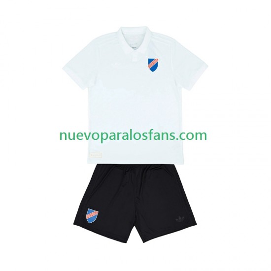 Camiseta de Fútbol Colo-Colo Centenary Niño Casa 2025-2026 Manga Corta