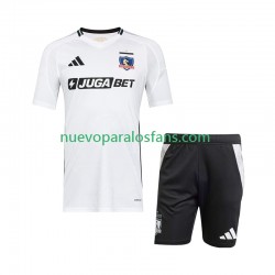 Camiseta de Fútbol Colo-Colo Niño Casa 2025-2026 Manga Corta