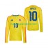 Camiseta de Fútbol Colombia James Rodriguez 10 Hombre Casa Copa Mundial 2026 Manga Larga