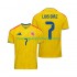 Camiseta de Fútbol Colombia Luis Diaz 7 Hombre Casa Copa Mundial 2026 Manga Corta