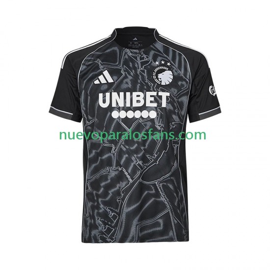 Camiseta de Fútbol Copenhagen Hombre Exterior 2025-2026 Manga Corta