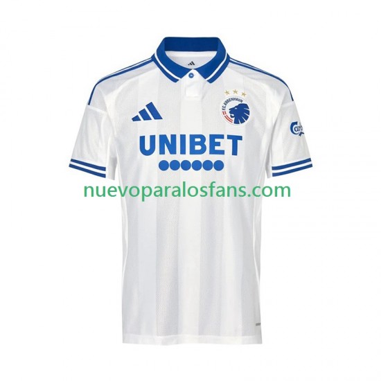 Camiseta de Fútbol Copenhagen Hombre Casa 2025-2026 Manga Corta