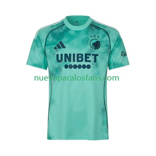 Camiseta de Fútbol Copenhagen Hombre Tercera 2025-2026 Manga Corta